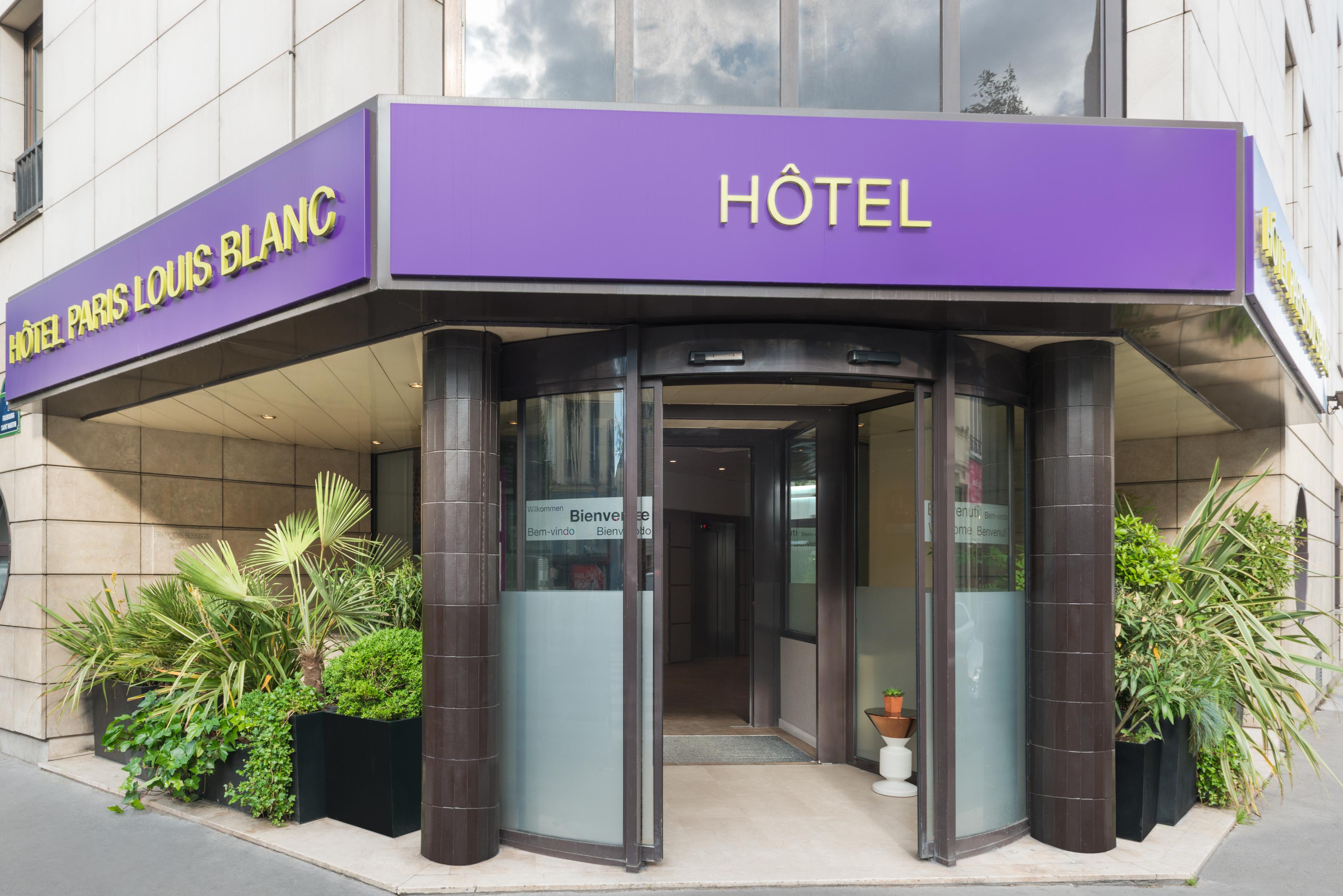 Hotel Paris Louis Blanc Bagian luar foto